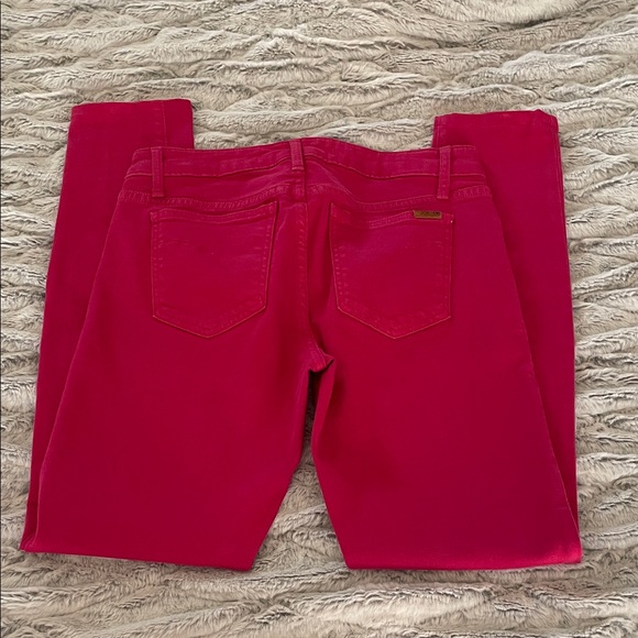 Joe's Jeans Vibrant Hot Pink Skinny Jeans - Picture 6 of 6
